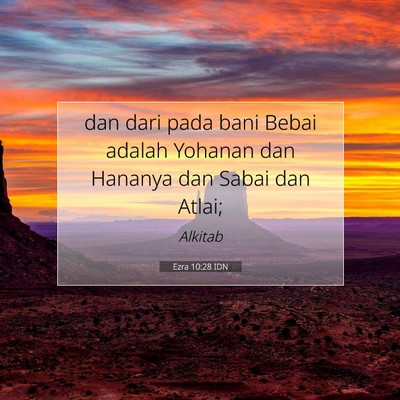 Ezra 10:28 Ayat Alkitab Dijelaskan