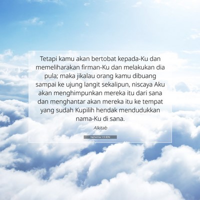 Nehemia 1:9 Ayat Alkitab Dijelaskan