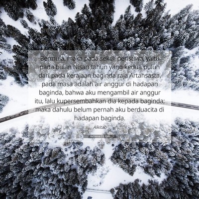 Nehemia 2:1 IDN Gambar Ayat Alkitab