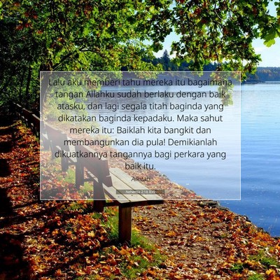 Nehemia 2:18 Ayat Alkitab Dijelaskan