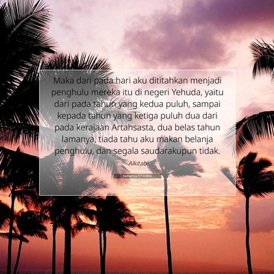 Nehemia 5:14 IDN Gambar Ayat Alkitab