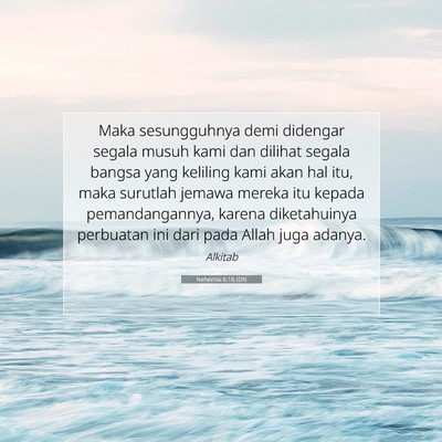 Nehemia 6:16 Ayat Alkitab Dijelaskan