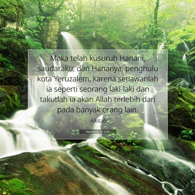 Nehemia 7:2 IDN Gambar Ayat Alkitab