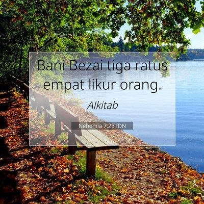 Nehemia 7:23 Ayat Alkitab Dijelaskan