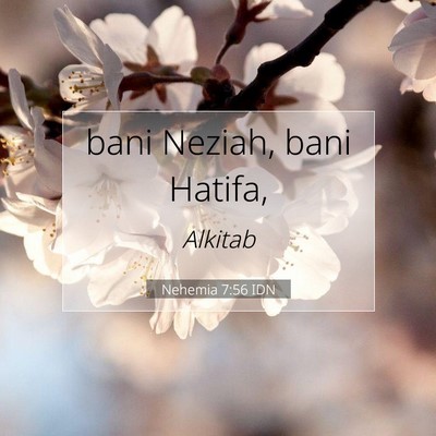 Nehemia 7:56 Ayat Alkitab Dijelaskan