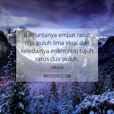 Nehemia 7:69 Ayat Alkitab Dijelaskan