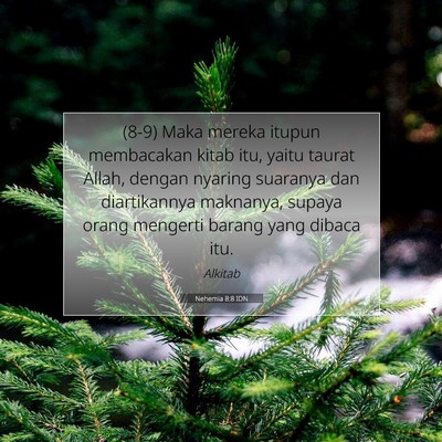 Nehemia 8:8 Ayat Alkitab Dijelaskan
