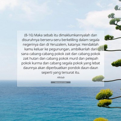 Nehemia 8:15 Ayat Alkitab Dijelaskan
