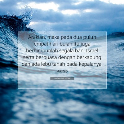 Nehemia 9:1 IDN Gambar Ayat Alkitab