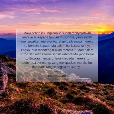 Nehemia 9:27 IDN Gambar Ayat Alkitab