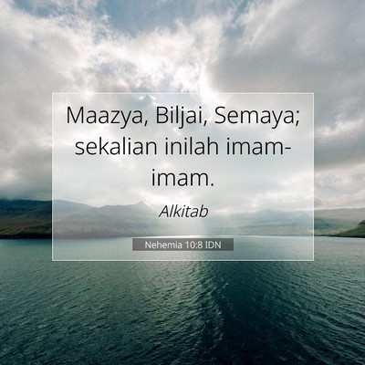 Nehemia 10:8 Ayat Alkitab Dijelaskan