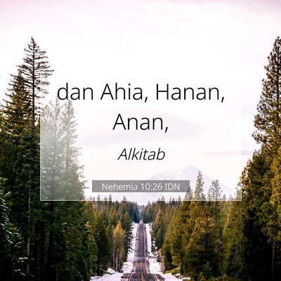 Nehemia 10:26 Ayat Alkitab Dijelaskan
