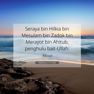 Nehemia 11:11 IDN Gambar Ayat Alkitab