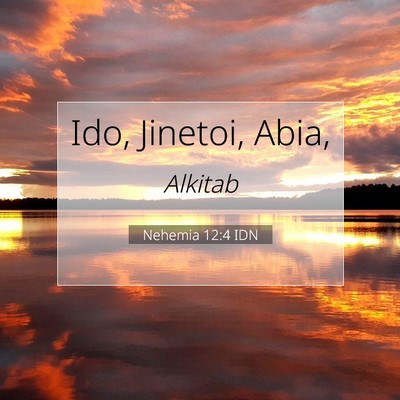 Nehemia 12:4 IDN Gambar Ayat Alkitab