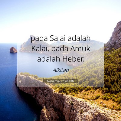 Nehemia 12:20 Ayat Alkitab Dijelaskan