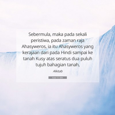 Ester 1:1 Ayat Alkitab Dijelaskan