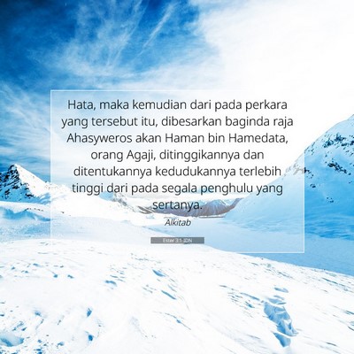 Ester 3:1 IDN Gambar Ayat Alkitab