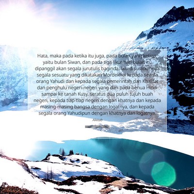 Ester 8:9 IDN Gambar Ayat Alkitab