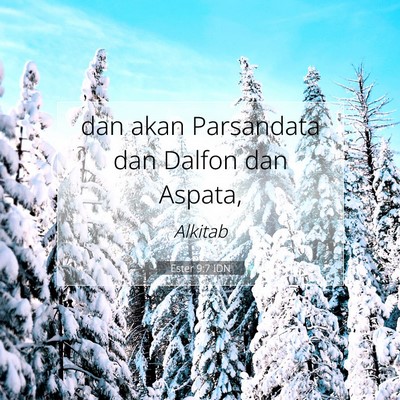 Ester 9:7 Ayat Alkitab Dijelaskan