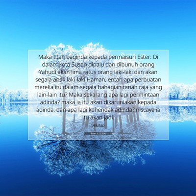 Ester 9:12 IDN Gambar Ayat Alkitab