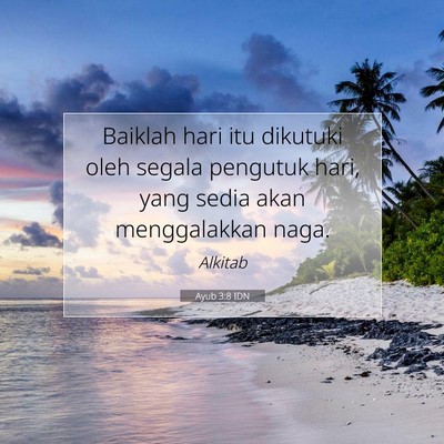 Ayub 3:8 Ayat Alkitab Dijelaskan