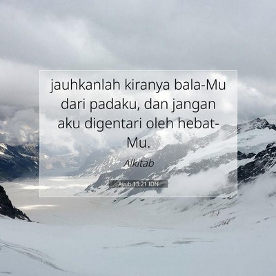 Ayub 13:21 Ayat Alkitab Dijelaskan