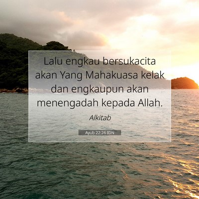 Ayub 22:26 IDN Gambar Ayat Alkitab