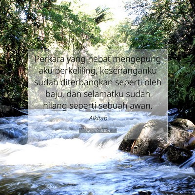 Ayub 30:15 IDN Gambar Ayat Alkitab