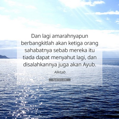 Ayub 32:3 IDN Gambar Ayat Alkitab