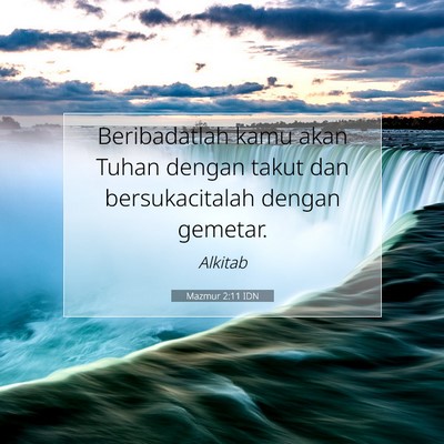 Mazmur 2:11 IDN Gambar Ayat Alkitab