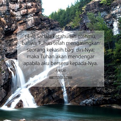 Mazmur 4:3 IDN Gambar Ayat Alkitab