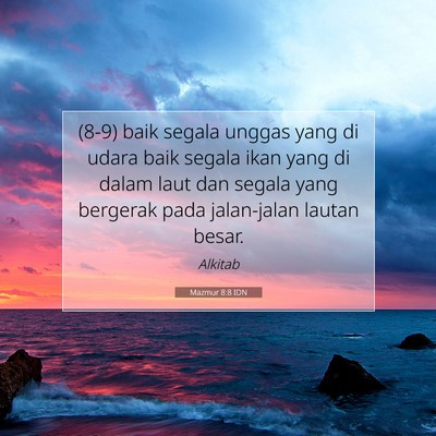 Mazmur 8:8 Ayat Alkitab Dijelaskan