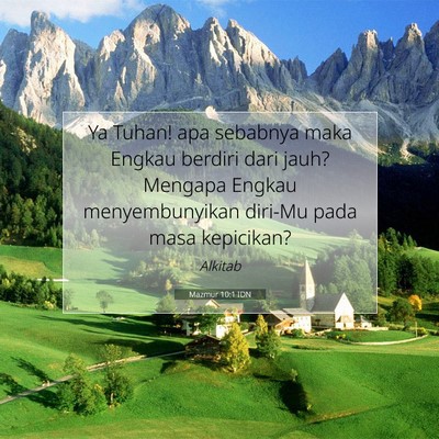 Mazmur 10:1 IDN Gambar Ayat Alkitab