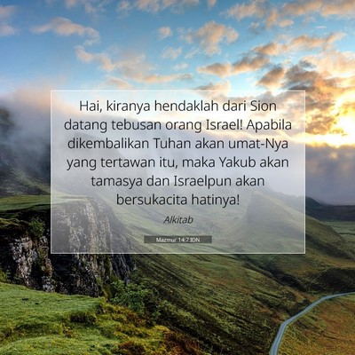 Mazmur 14:7 Ayat Alkitab Dijelaskan
