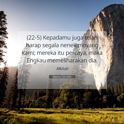 Mazmur 22:4 Ayat Alkitab Dijelaskan