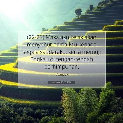Mazmur 22:22 Ayat Alkitab Dijelaskan