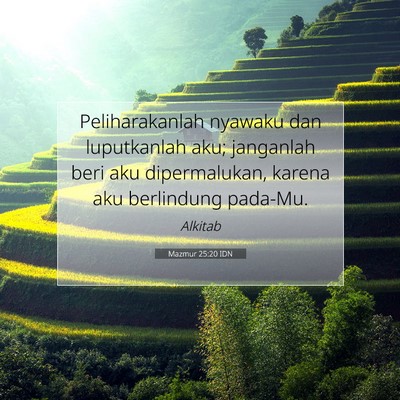 Mazmur 25:20 IDN Gambar Ayat Alkitab