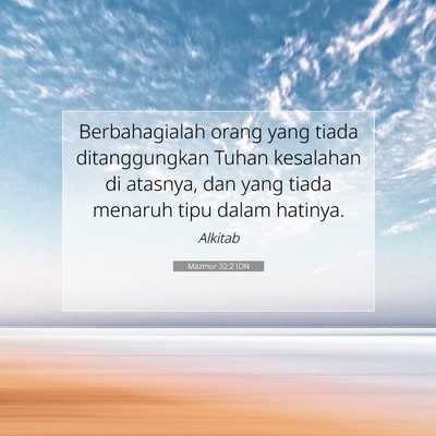 Mazmur 32:2 IDN Gambar Ayat Alkitab