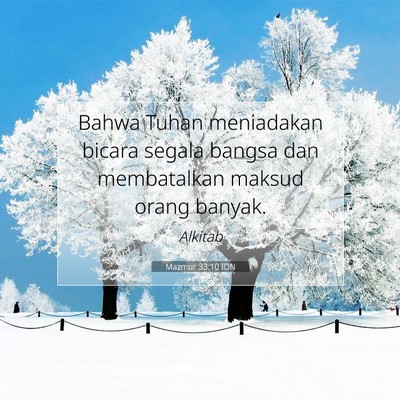 Mazmur 33:10 IDN Gambar Ayat Alkitab