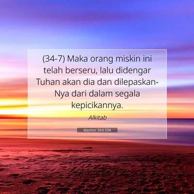 Mazmur 34:6 IDN Gambar Ayat Alkitab