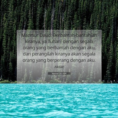 Mazmur 35:1 IDN Gambar Ayat Alkitab