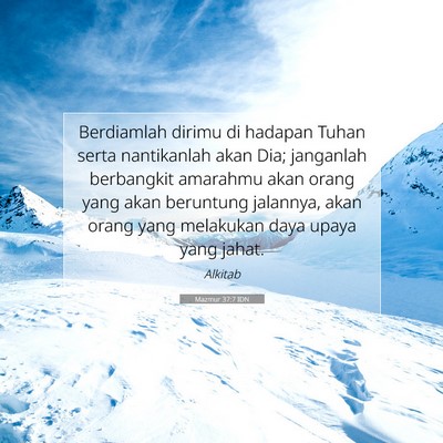 Mazmur 37:7 IDN Gambar Ayat Alkitab