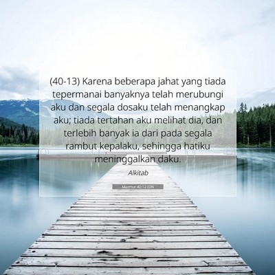 Mazmur 40:12 IDN Gambar Ayat Alkitab