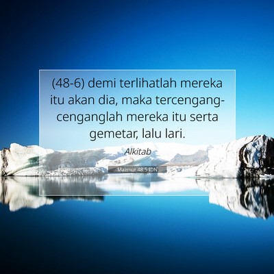 Mazmur 48:5 Ayat Alkitab Dijelaskan