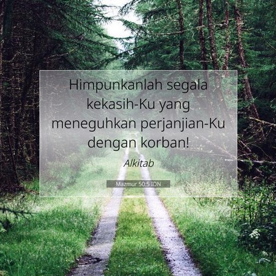 Mazmur 50:5 IDN Gambar Ayat Alkitab