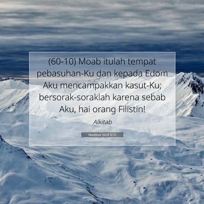 Mazmur 60:8 IDN Gambar Ayat Alkitab