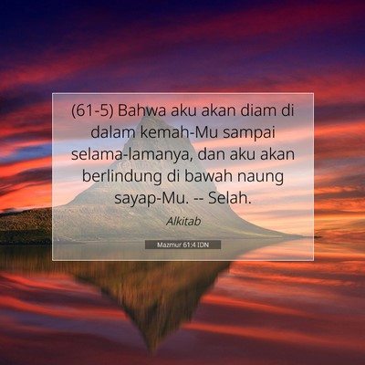 Mazmur 61:4 IDN Gambar Ayat Alkitab