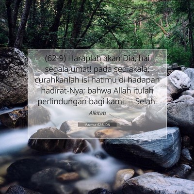 Mazmur 62:8 IDN Gambar Ayat Alkitab