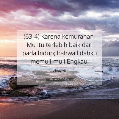 Mazmur 63:3 IDN Gambar Ayat Alkitab