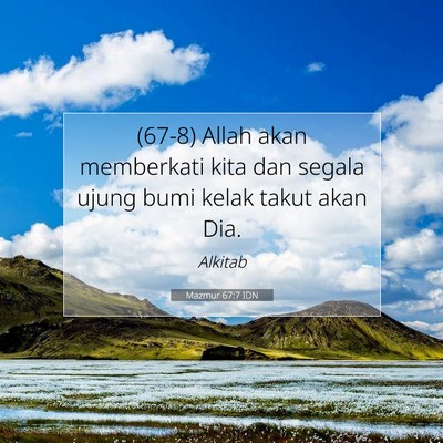 Mazmur 67:7 Ayat Alkitab Dijelaskan